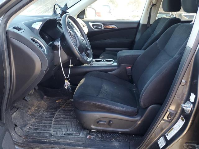 5N1AR2MN8FC632968 - 2015 NISSAN PATHFINDER S GRAY photo 7