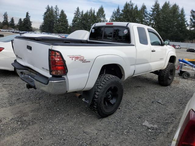 5TEUU42N67Z354654 - 2007 TOYOTA TACOMA ACCESS CAB Ақ фото 3