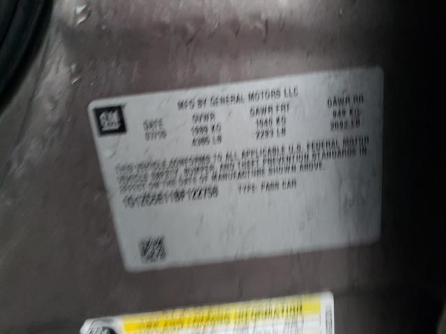 1G1ZC5E11BF122758 - 2011 CHEVROLET MALIBU 1LT 棕色 照片 12