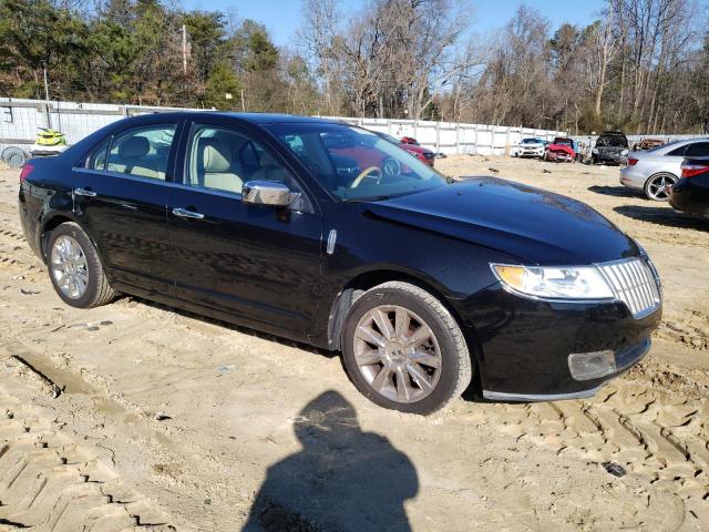 3LNHL2JC3BR754006 - 2011 LINCOLN MKZ BLACK photo 4