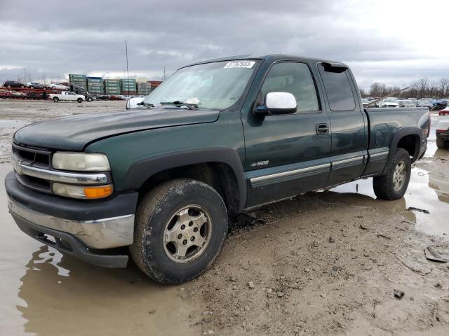 1GCEK19T11E158239 - 2001 CHEVROLET SILVERADO GREEN photo 1