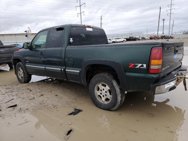 1GCEK19T11E158239 - 2001 CHEVROLET SILVERADO GREEN photo 2