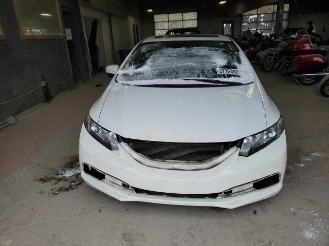 19XFB2F8XFE048862 - 2015 HONDA CIVIC EX WHITE photo 5