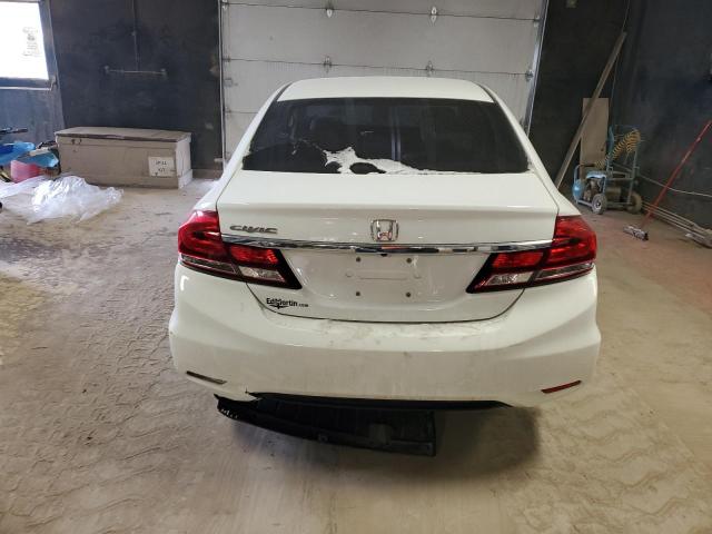 19XFB2F8XFE048862 - 2015 HONDA CIVIC EX WHITE photo 6