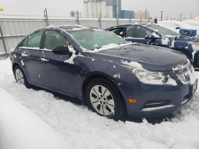 1G1PA5SH2D7303329 - 2013 CHEVROLET CRUZE LS BLUE photo 4