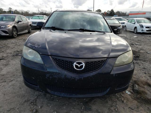 JM1BK12F161539742 - 2006 MAZDA 3 I BLACK photo 5