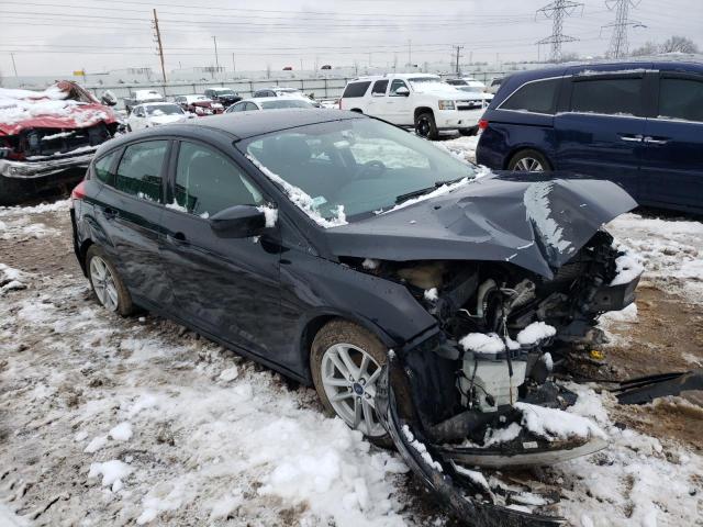 1FADP3K24JL266916 - 2018 FORD FOCUS SE BLACK photo 4