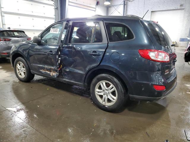 5NMSGDAB7AH362274 - 2010 HYUNDAI SANTA FE GLS BLUE photo 2