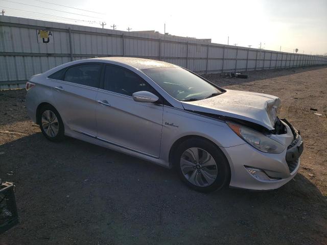 KMHEC4A44DA101897 - 2013 HYUNDAI SONATA HYBRID SILVER photo 4