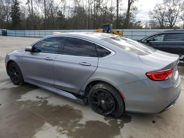 1C3CCCABXFN660441 - 2015 CHRYSLER 200 LIMITED SILVER photo 2