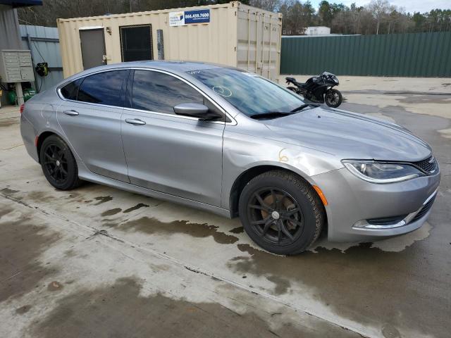 1C3CCCABXFN660441 - 2015 CHRYSLER 200 LIMITED SILVER photo 4