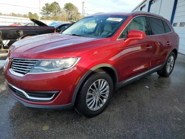 2LMTJ6KR9GBL84099 - 2016 LINCOLN MKX SELECT MAROON photo 1