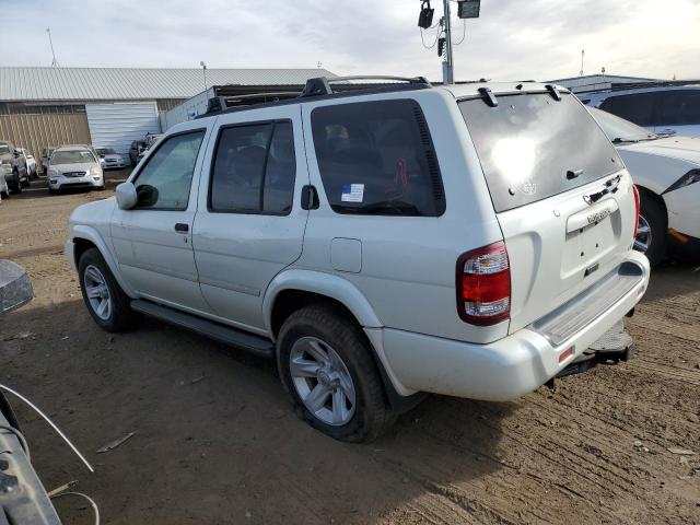 JN8DR09Y53W833184 - 2003 NISSAN PATHFINDER LE WHITE photo 2