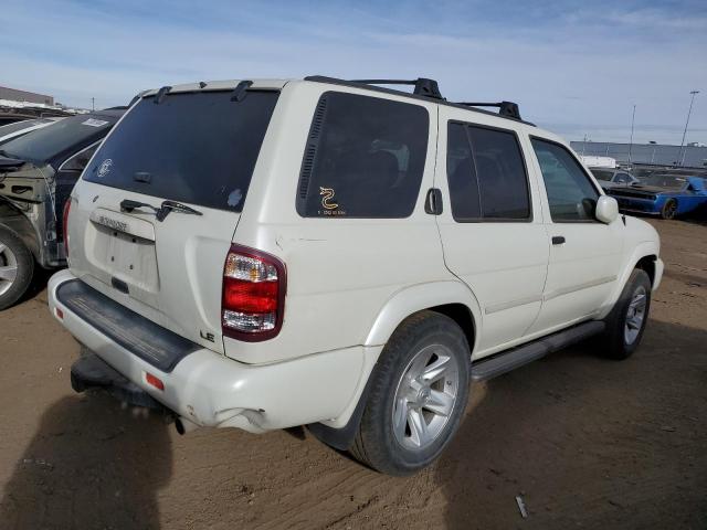 JN8DR09Y53W833184 - 2003 NISSAN PATHFINDER LE WHITE photo 3
