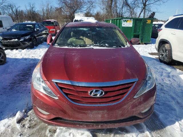 5NPEB4AC2DH571224 - 2013 HYUNDAI SONATA GLS RED photo 5