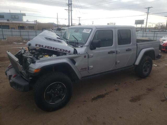 1C6JJTBGXML566272 - 2021 JEEP GLADIATOR RUBICON SILVER photo 1