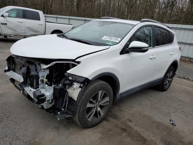 2T3WFREV8JW417655 - 2018 TOYOTA RAV4 ADVENTURE WHITE photo 1