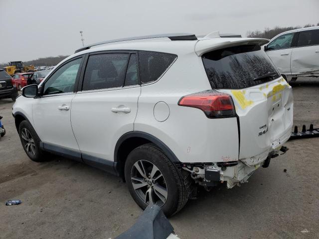 2T3WFREV8JW417655 - 2018 TOYOTA RAV4 ADVENTURE WHITE photo 2