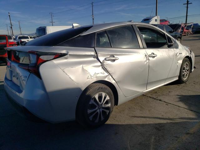 JTDL9RFU6L3019091 - 2020 TOYOTA PRIUS LE SILVER photo 3