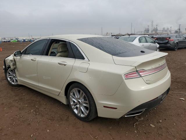 3LN6L2LU9FR604596 - 2015 LINCOLN MKZ HYBRID CREAM photo 2