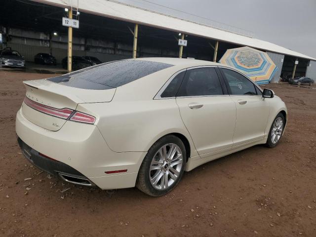 3LN6L2LU9FR604596 - 2015 LINCOLN MKZ HYBRID CREAM photo 3