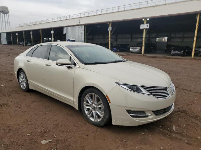 3LN6L2LU9FR604596 - 2015 LINCOLN MKZ HYBRID CREAM photo 4