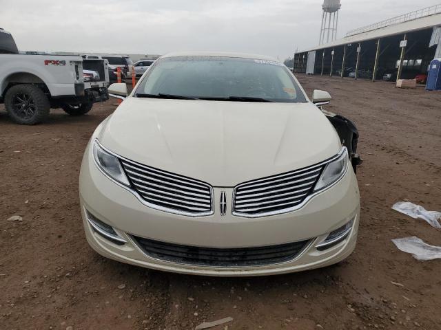 3LN6L2LU9FR604596 - 2015 LINCOLN MKZ HYBRID CREAM photo 5