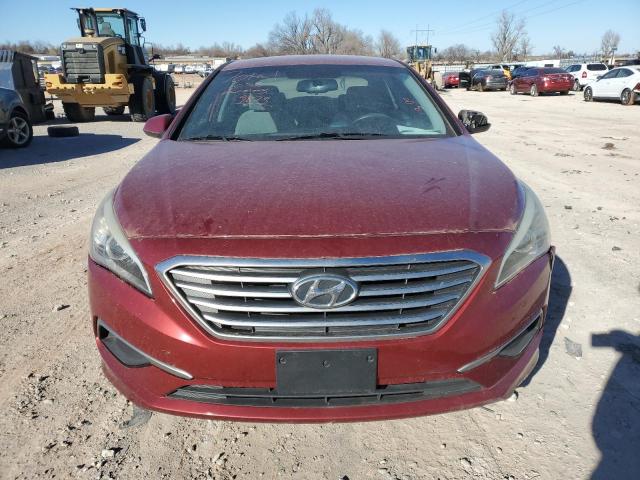 5NPE24AF5GH263219 - 2016 HYUNDAI SONATA SE MAROON photo 5