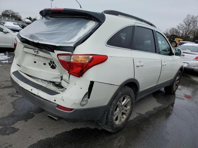 KM8NU4CC1AU122394 - 2010 HYUNDAI VERACRUZ GLS WHITE photo 3