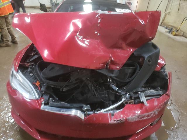 5YJSA1E29KF347871 - 2019 TESLA MODEL S Qırmızı foto 11