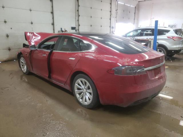 5YJSA1E29KF347871 - 2019 TESLA MODEL S Qırmızı foto 2