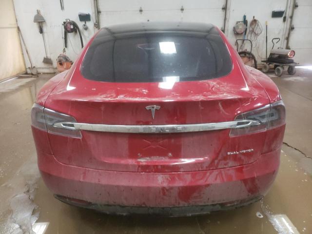 5YJSA1E29KF347871 - 2019 TESLA MODEL S Qırmızı foto 6