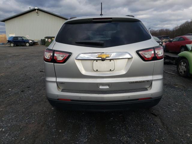 1GNKVGKD2EJ155824 - 2014 CHEVROLET TRAVERSE LT SILVER photo 6