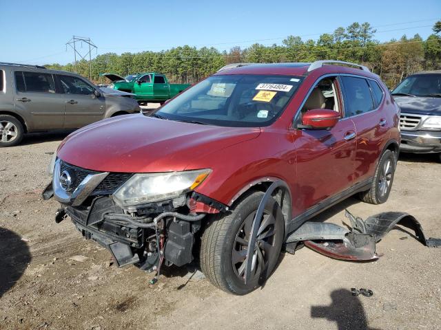 5N1AT2MT6GC743410 - 2016 NISSAN ROGUE S RED photo 1