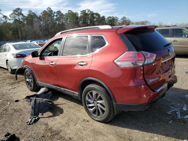 5N1AT2MT6GC743410 - 2016 NISSAN ROGUE S RED photo 2