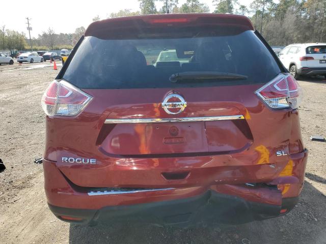 5N1AT2MT6GC743410 - 2016 NISSAN ROGUE S RED photo 6