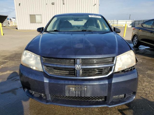 1B3LC46K18N189987 - 2008 DODGE AVENGER SE BLUE photo 5