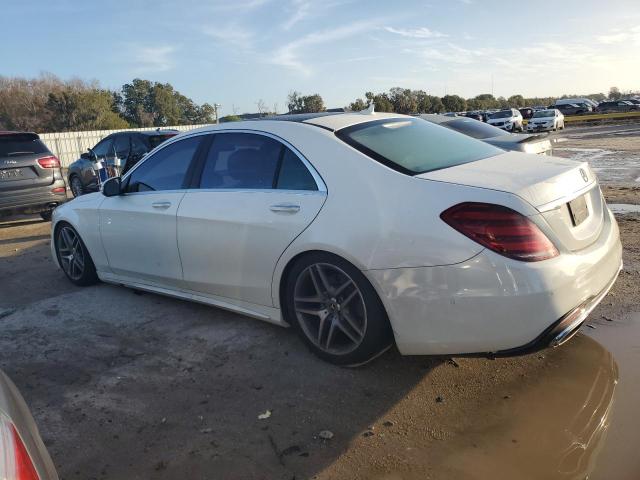 WDDUG8DB5JA391204 - 2018 MERCEDES-BENZ S 560 WHITE photo 2