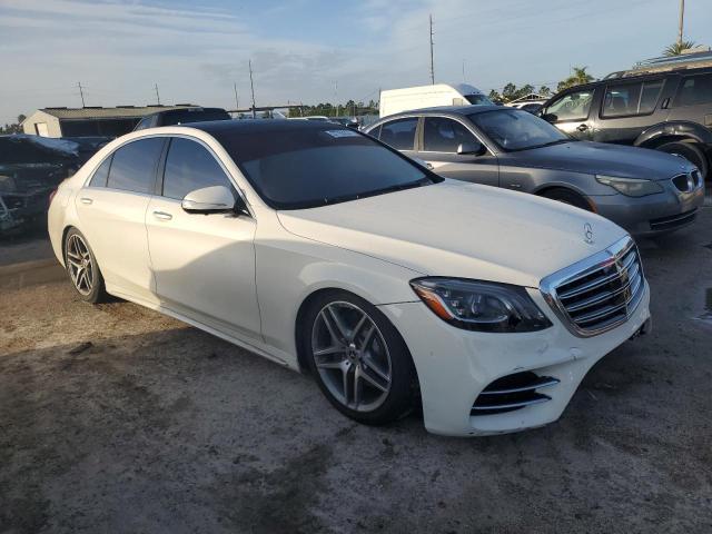 WDDUG8DB5JA391204 - 2018 MERCEDES-BENZ S 560 WHITE photo 4