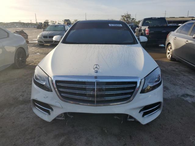 WDDUG8DB5JA391204 - 2018 MERCEDES-BENZ S 560 WHITE photo 5