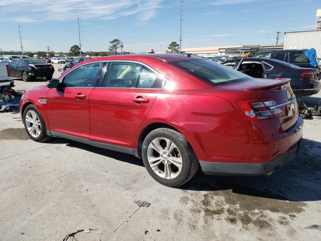 1FAHP2E86EG112847 - 2014 FORD TAURUS SEL RED photo 2