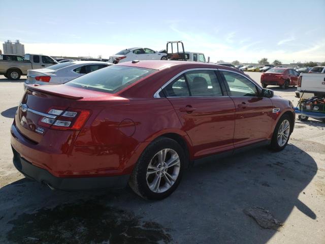 1FAHP2E86EG112847 - 2014 FORD TAURUS SEL RED photo 3