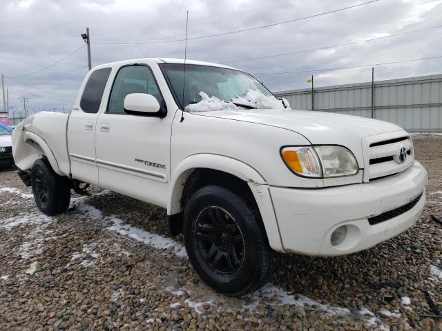 5TBBT48143S353985 - 2003 TOYOTA TUNDRA ACCESS CAB LIMITED WHITE photo 4