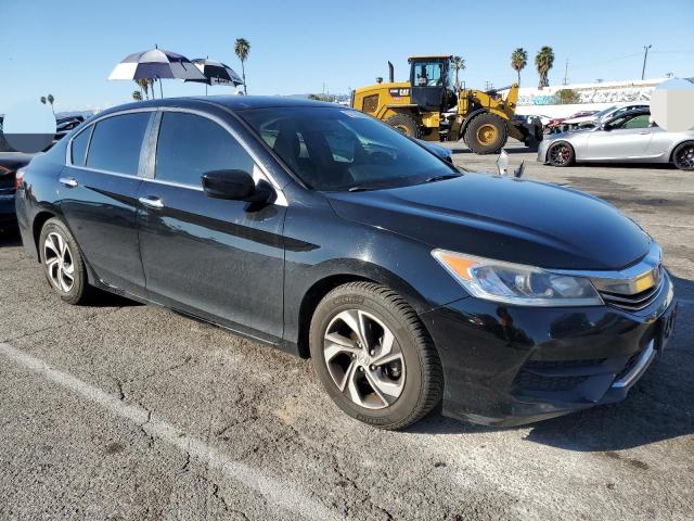 1HGCR2F33HA172790 - 2017 HONDA ACCORD LX BLACK photo 4