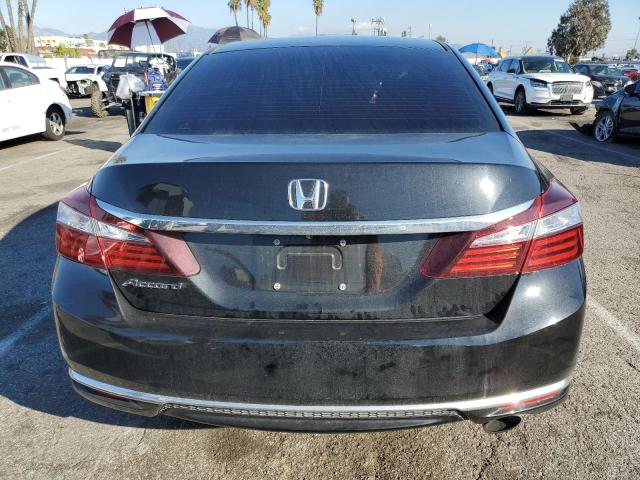 1HGCR2F33HA172790 - 2017 HONDA ACCORD LX BLACK photo 6