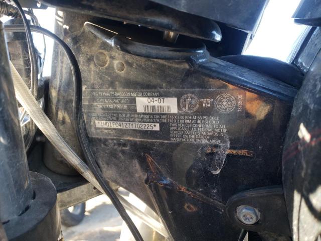 1HD1FC4127Y702225 - 2007 HARLEY-DAVIDSON FLHTCUI 黑色 照片 10