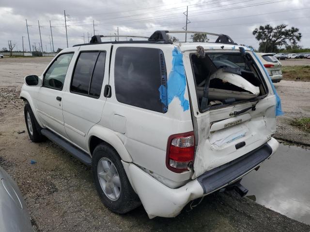 JN8DR07X51W513290 - 2001 NISSAN PATHFINDER LE WHITE photo 2