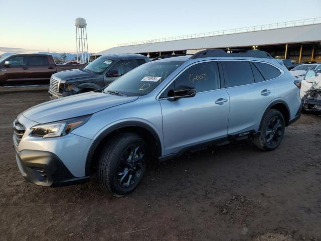 4S4BTGLDXN3263508 - 2022 SUBARU OUTBACK ONYX EDITION XT SILVER photo 1