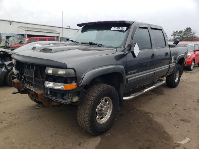 1GCGK13U62F124769 - 2002 CHEVROLET SILVERADO K1500 HEAVY DUTY GRAY photo 1