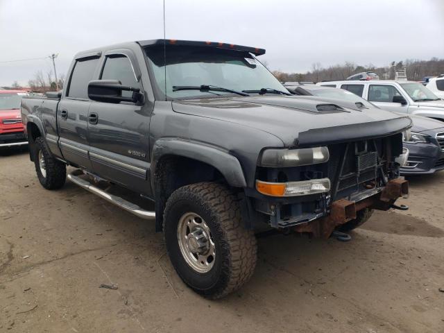 1GCGK13U62F124769 - 2002 CHEVROLET SILVERADO K1500 HEAVY DUTY GRAY photo 4